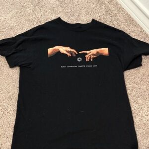 Art-Inspired Black T-Shirt